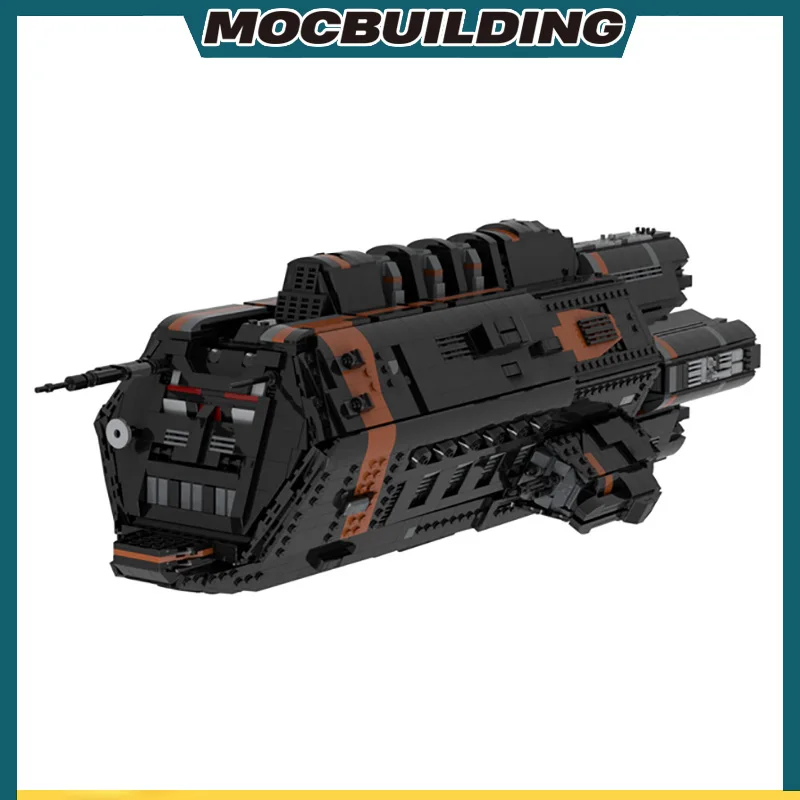 MOC Building Block MCRN Scirocco DIY Assemble Bricks Science Vessel Space Model Display Creative Toys Holiday Gifts 3669PCS