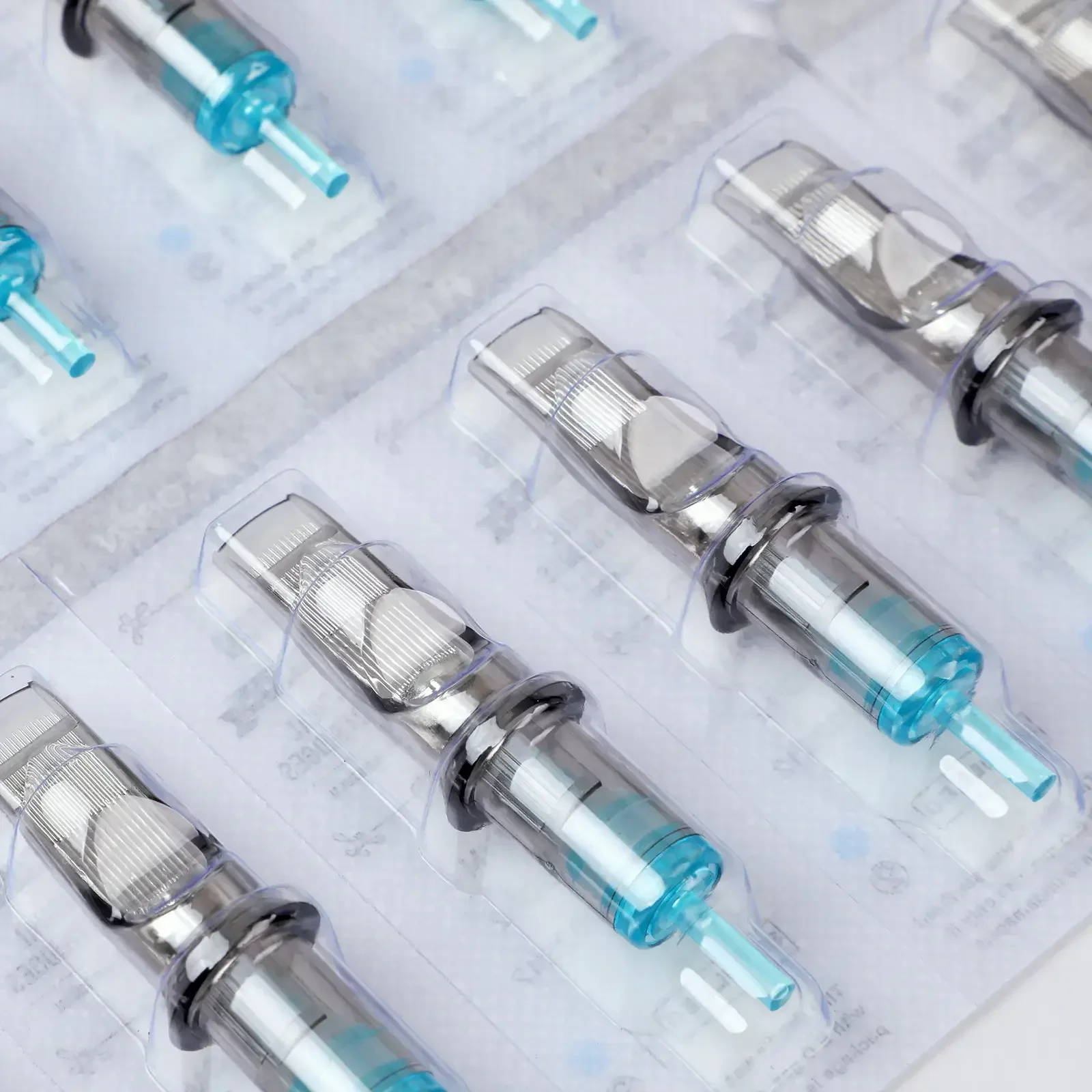 NUOJO 10PCS 0.35 mm Universal Cartridge Needle Disposable Sterile Tattoo Needle Permanent Makeup Tattoo Needle Cartridge Eyebrow - Image 4