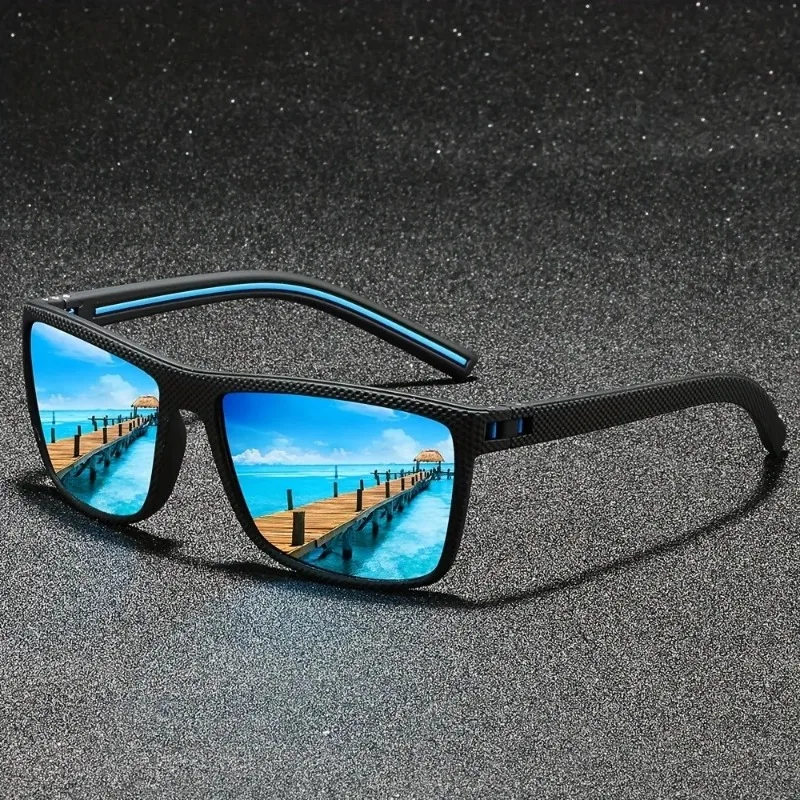 Fashion Sports Vintage Square Sunglasses Men Women Brand Designer Sun Glasses Driving Fishing UV400 Eyewear image 4