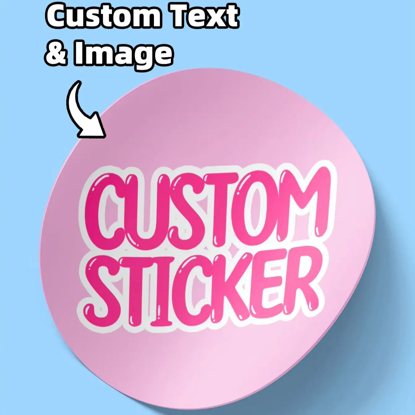 1/50/100PCS Personalized Custom Round Stickers for Pantry Jar Labels, Drawer Tags, Container Markers & Household Decor