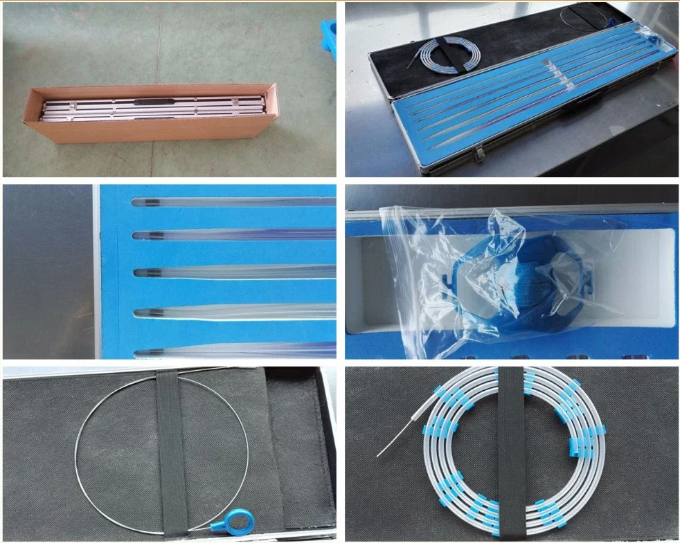 Set Dilator Bougie esofagus peralatan medis set ekspander Boogie esofagus