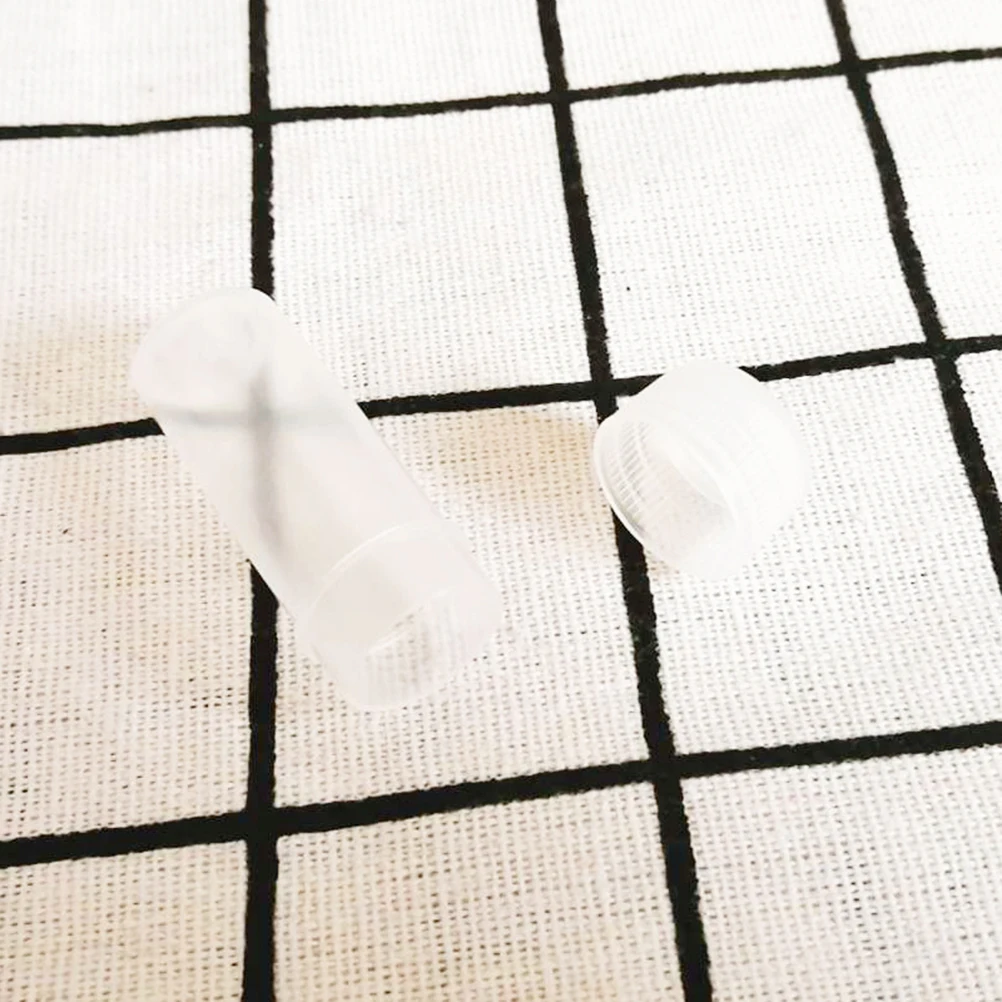 

10 Pcs Needle ganizer Translucent Plastic Bottles for Beads Storage Bins Lids Small Craft Supplies Storage Box Containers