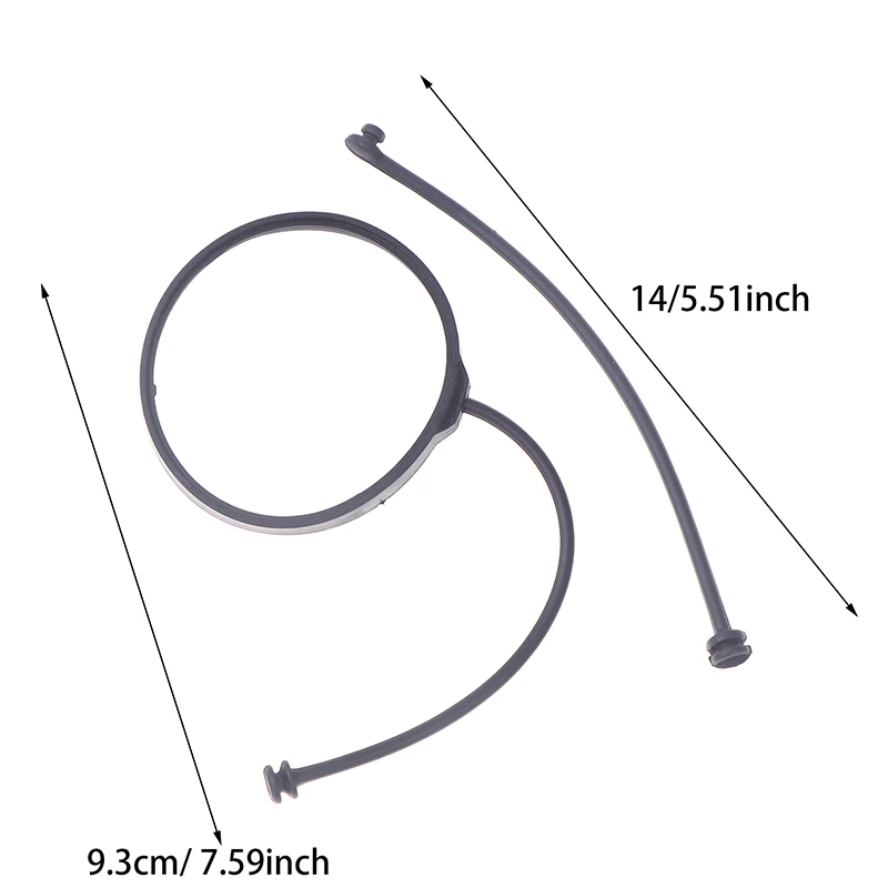 Tapa de tanque de combustible, Cable de tapa de tanque de combustible, gasolina, diésel, cuerda antipérdida, 1 ud.
