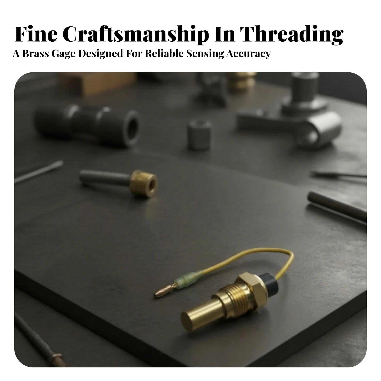 Water Temperature Sensor Compatible Coolant Temperature Sensor Aftermarket Reliable for Machinery Mechanics