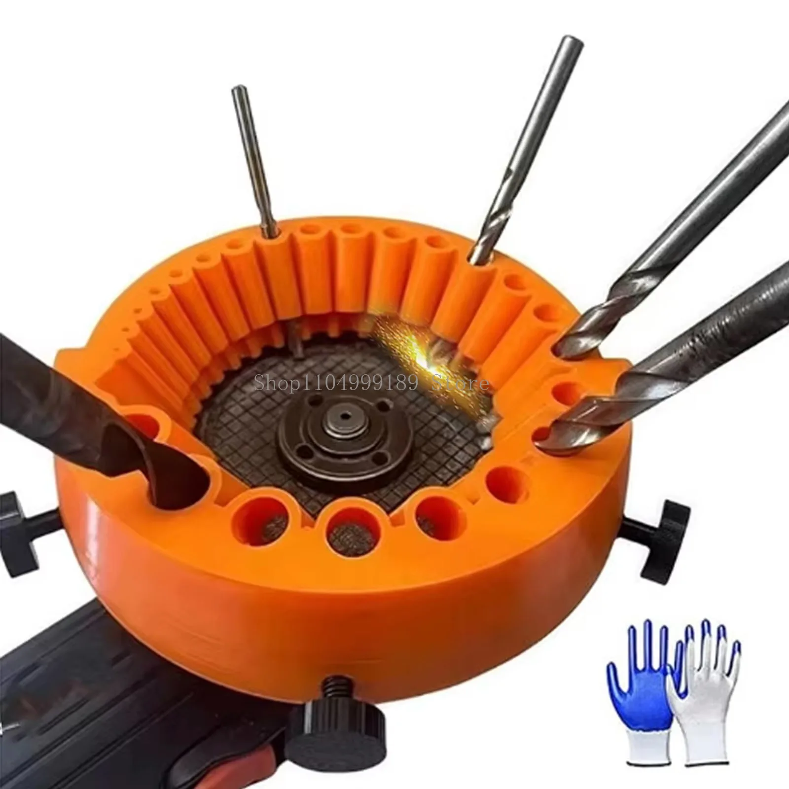 

Drill Bit Sharpener Locator for 125mm Angle Grinder Drill Bit Grinding Attachment 2-10mm Drill Bit Sharpener Locator