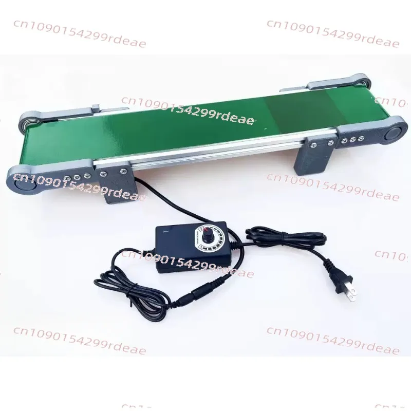 DC 12V Electric Desktop Conveyor Belt Technology Production Elevator Model Friction Experiment Device Speed Adjustable 0-116RPM