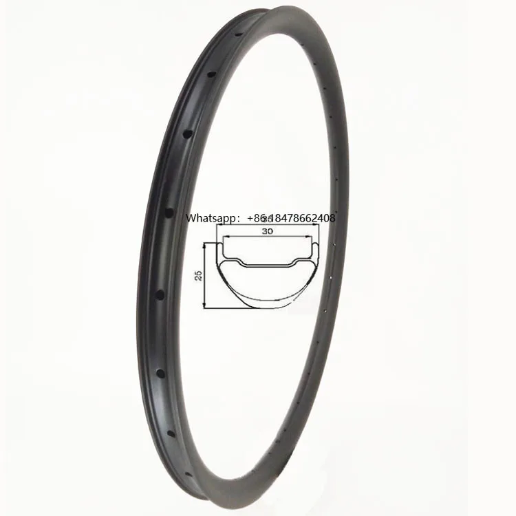 

SoarRocs SR25C35M26 High-end Full Carbon Bicycle Rim 26-inch MTB XC Disc Brake Carbon Mountain Bike Rim UD Matte MTB Rim