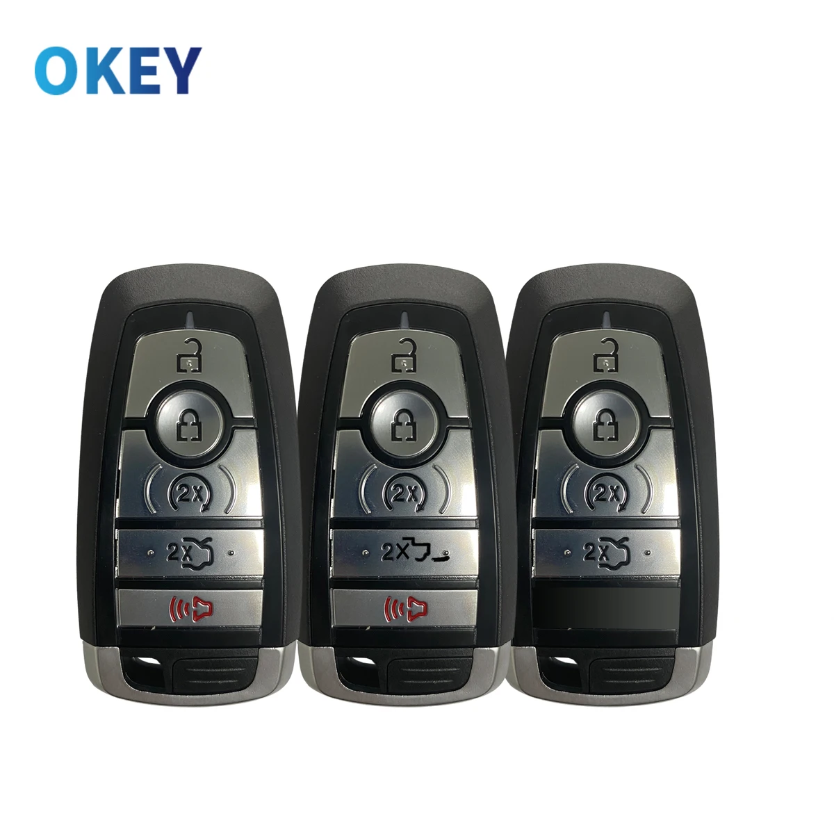 

Okey Remote Car Key Shell Replacement For Ford Edge Escape Fusion Expedition Explorer F-150 F-250 F-350 Ranger M3N-A2C93142600