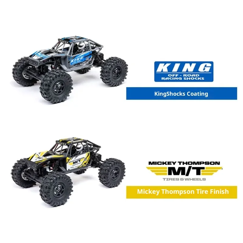 รถบังคับวิทยุ AXIAL Capra UTB18 Little Goat 4WS ขับเคลื่อนสี่ล้อ ระบบพวงมาลัยสี่ล้อ ขนาด 1/18 สำหรับขับขี่ออฟโรด ปีนป่าย