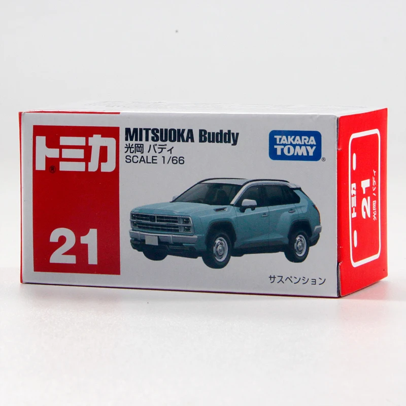 TAKARA TOMY Tomica Mitsuoka Buddy Off-road SUV Vehicle Motor Vehicle Model 1/66 Mini Die-cast Alloy Car Model Children Toy Gift