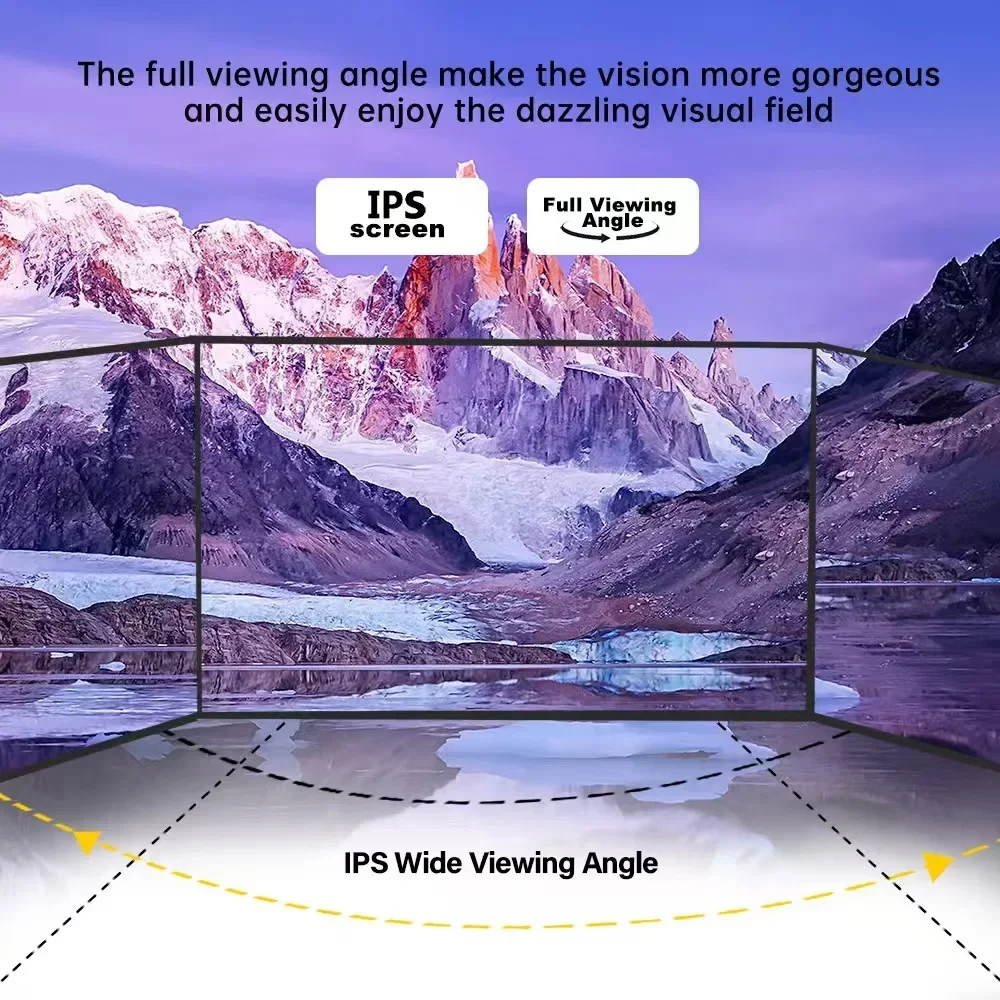 15,6/18,5'' Tragbarer Monitor 1080P HDR 16:9 Computer-Gaming-Display 100 Hz 100 % sRGB IPS für Mac Laptop PC Switch Xbox PS4/5 Xbox