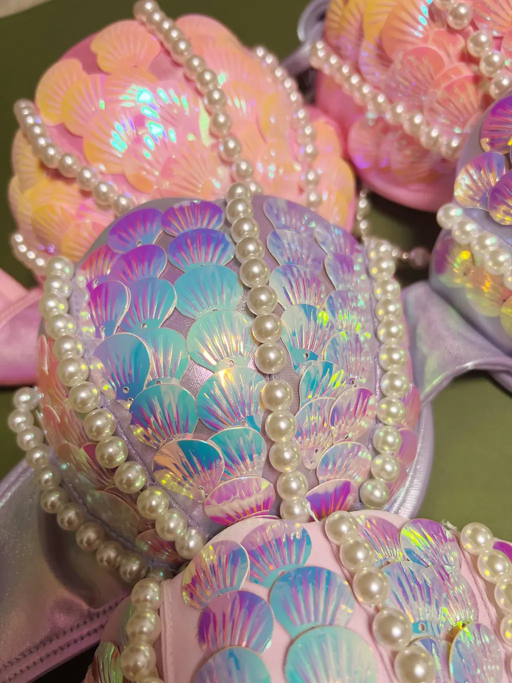 나이트클럽 핫티 스윗 쿨 바 상업 공연 여름 신상 섹시 비키니 스플릿 수영복 작은 가슴 스틸 트레이 수영복