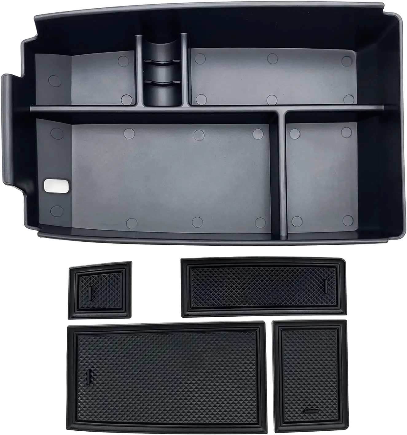 Sport  Accessories Center Console Tray Organizer For Ford Escape Bronco  Armrest Secondary Storage Box