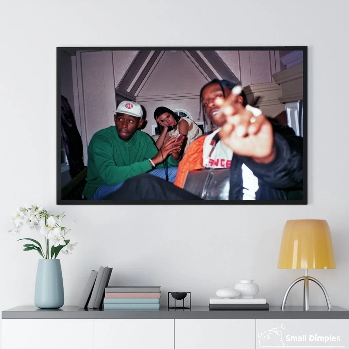 Asap Rocky Tyler The Creato Music Star Poster Canvas Art Print Home Decoration Wall Painting ( No Frame )