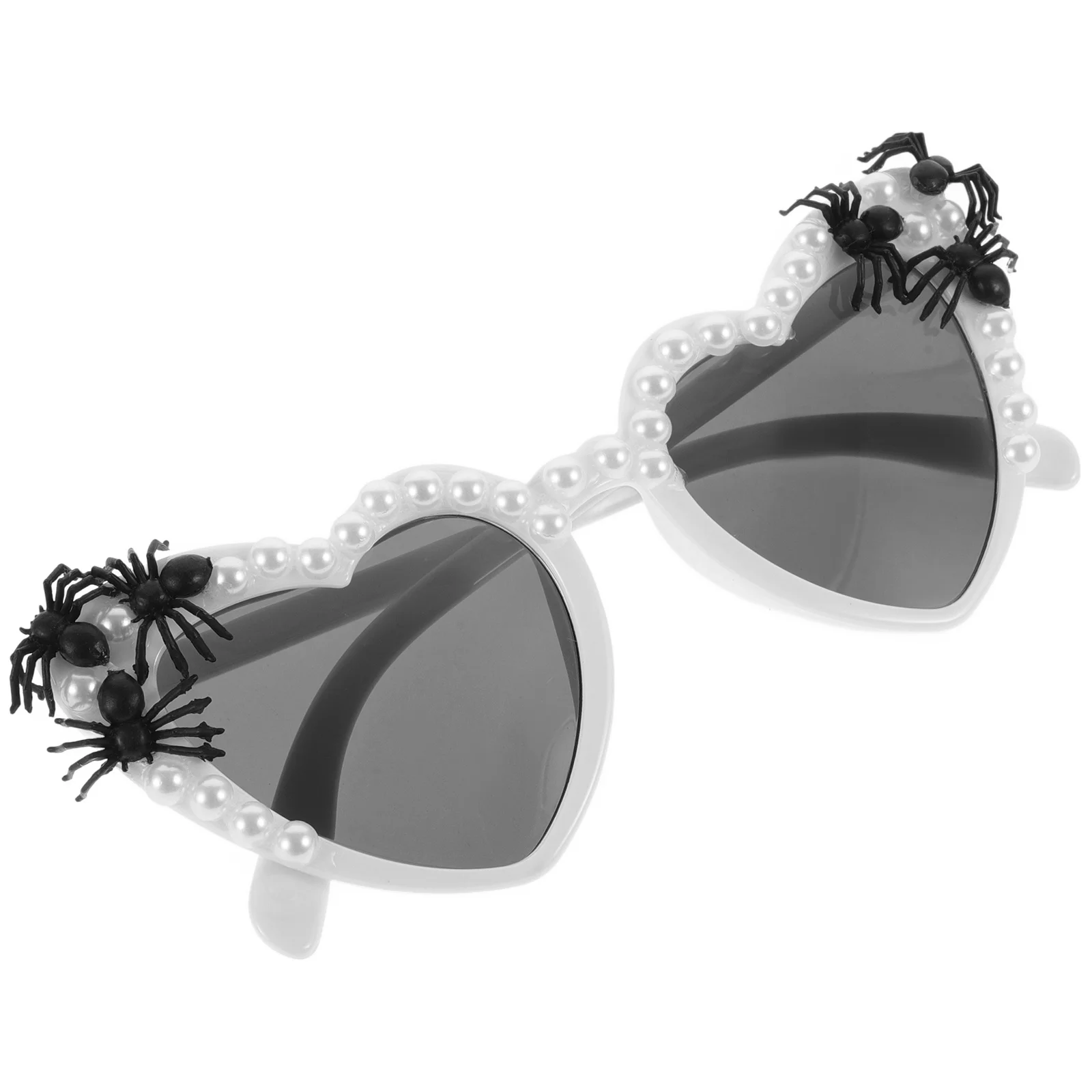 

Halloween Spider Eyeglasses Heart Shape Lightweight Party Cosplay Glasses Decorative Halloween Glasses Cosplay Props