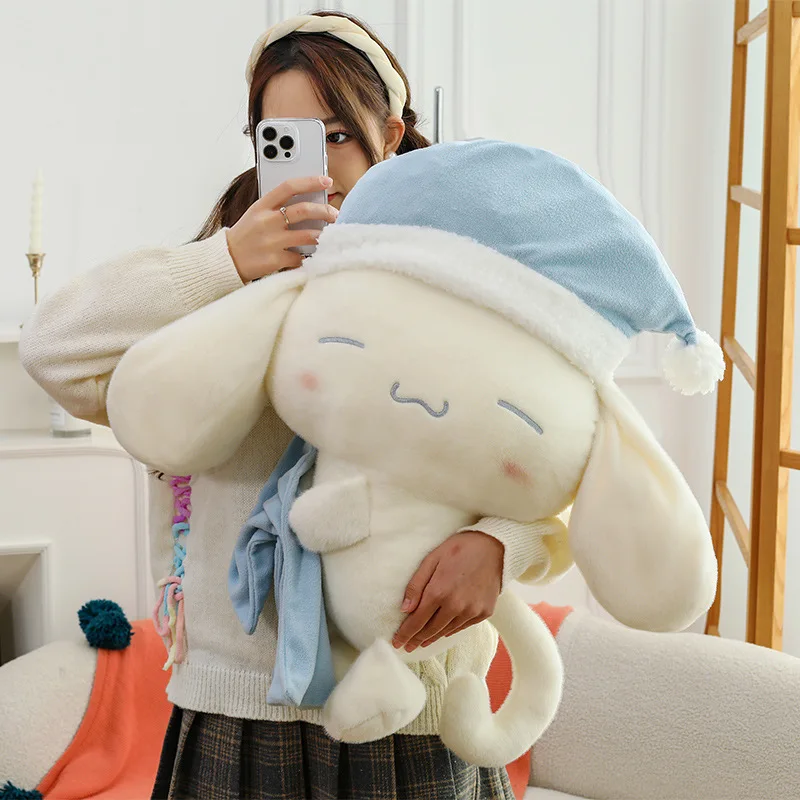

25/35/50 см Sanrio Cinnamoroll ночной колпак мечты кукла аниме фигурка мультяшная кукла комфорт сопровождающая детская спальная кукла подарок