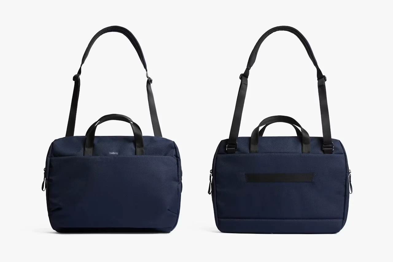 Via Work Bag 14L Messenger Laptop Briefcase Portable Travel Crossbody Single Shoulder Handbag Commuter Work Sling Purse
