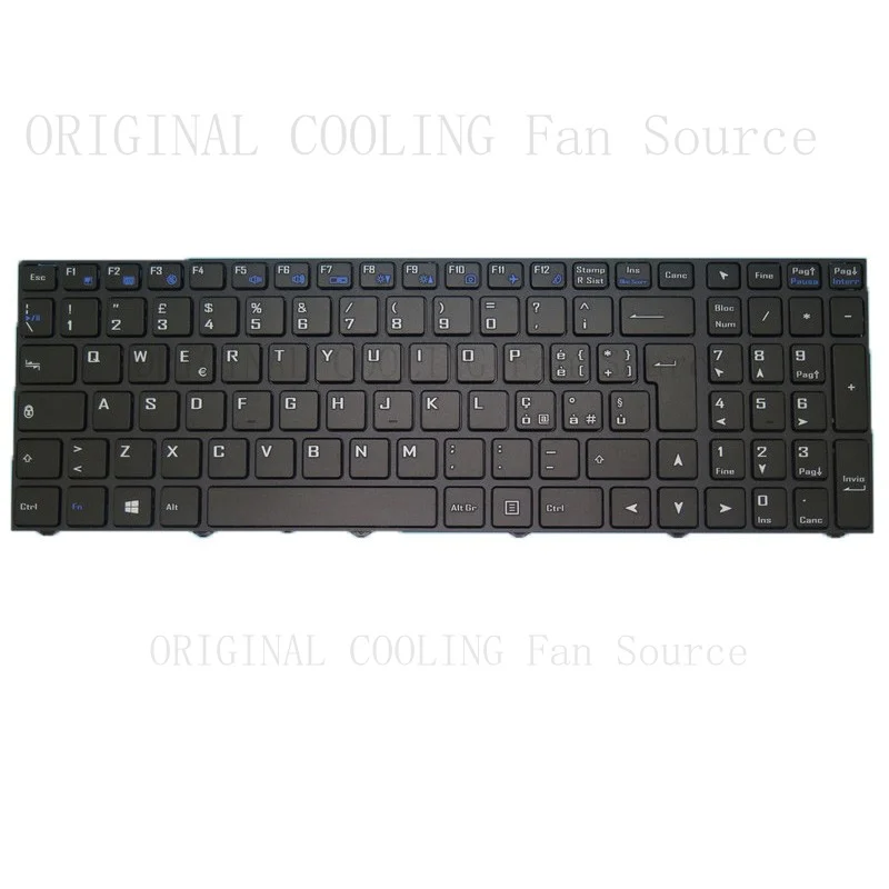 R+  Laptop No Backlit Paper Keyboard For Gigabyte For AORUS 7 KB MB SB Italy IT