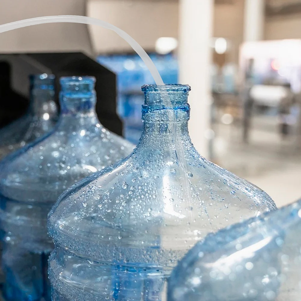 

2Pcs Silicone Tubing for Water Bottle Pump Universal Flexible Hose Water Dispenser Pump Inlet Pipe Wear Resistant Scratch