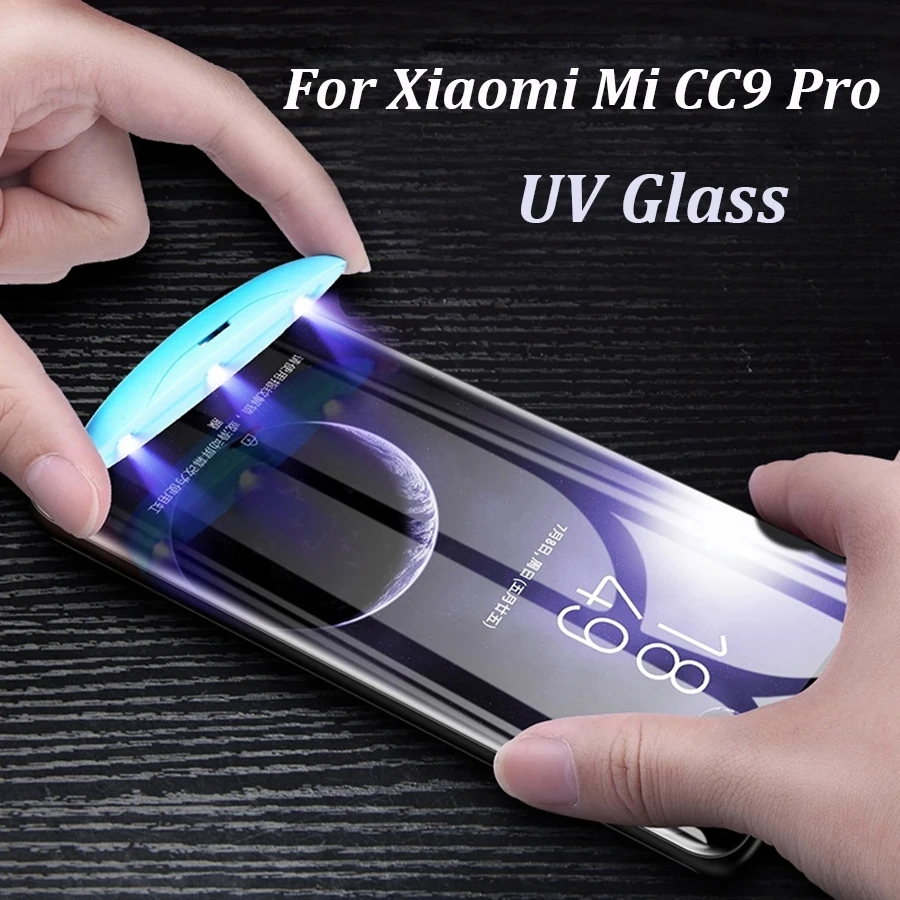 UV Glue Full Cover Tempered Glass VIVO V40 Pro V30e V30 V29 V27 V25 Pro