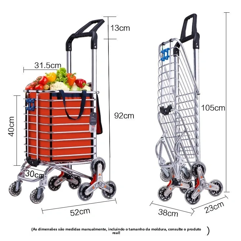 strengthened-hand-pulled-shopping-cart-stair-climbing-foldable-aluminum-alloy-buy-produce-portable-grocery-cart