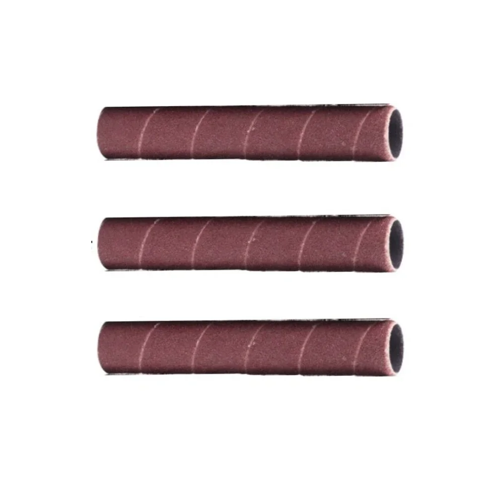 3 Pcs Sanding Paper Sleeve Sanding Paper Sleeve Spindle Sander Sleeves Various Metals Wood Grit Mixed Vibrating