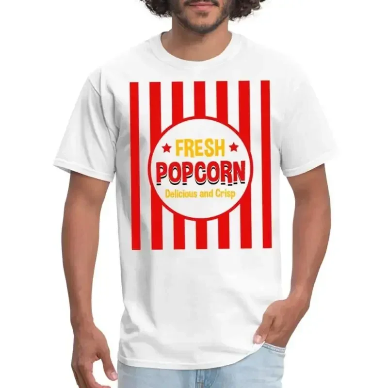 Popcorn Costume Funny Halloween Men's T Shirt