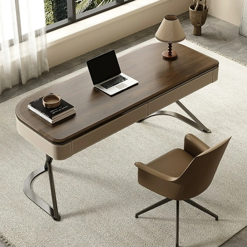 Setup Executive Table Work Desk Supplies Study Small Gadgets Work Desk Computer Modern Mesa De Escritorio Home Furniture ZT