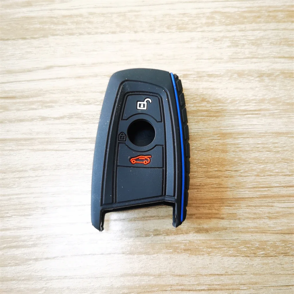 Silicone Car Remote Key Case Cover Shell For BMW 1 3 5 7 Series X1 X3 X4 X5 F10 F15 F16 F20 F30 F18 F25 M3 M4 E34 Accessories