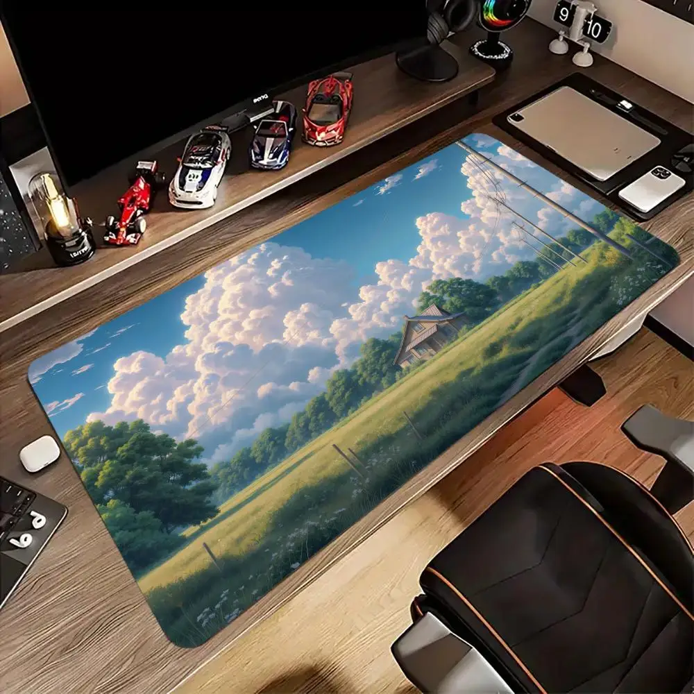 

Коврик для мыши Field House XXL, компьютерные аксессуары, офисные игровые настольные коврики, резиновые противоскользящие коврики для игровой клавиатуры, коврики для мыши, настольные коврики 40X90