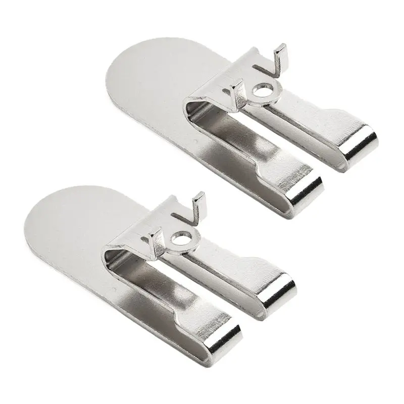 Happy New- 2PCS Belt Clip Hooks Suit For Drill Driver N435687 DCF620 DCF620B DCF622 Power Tool Belt Hooks Storage Holder