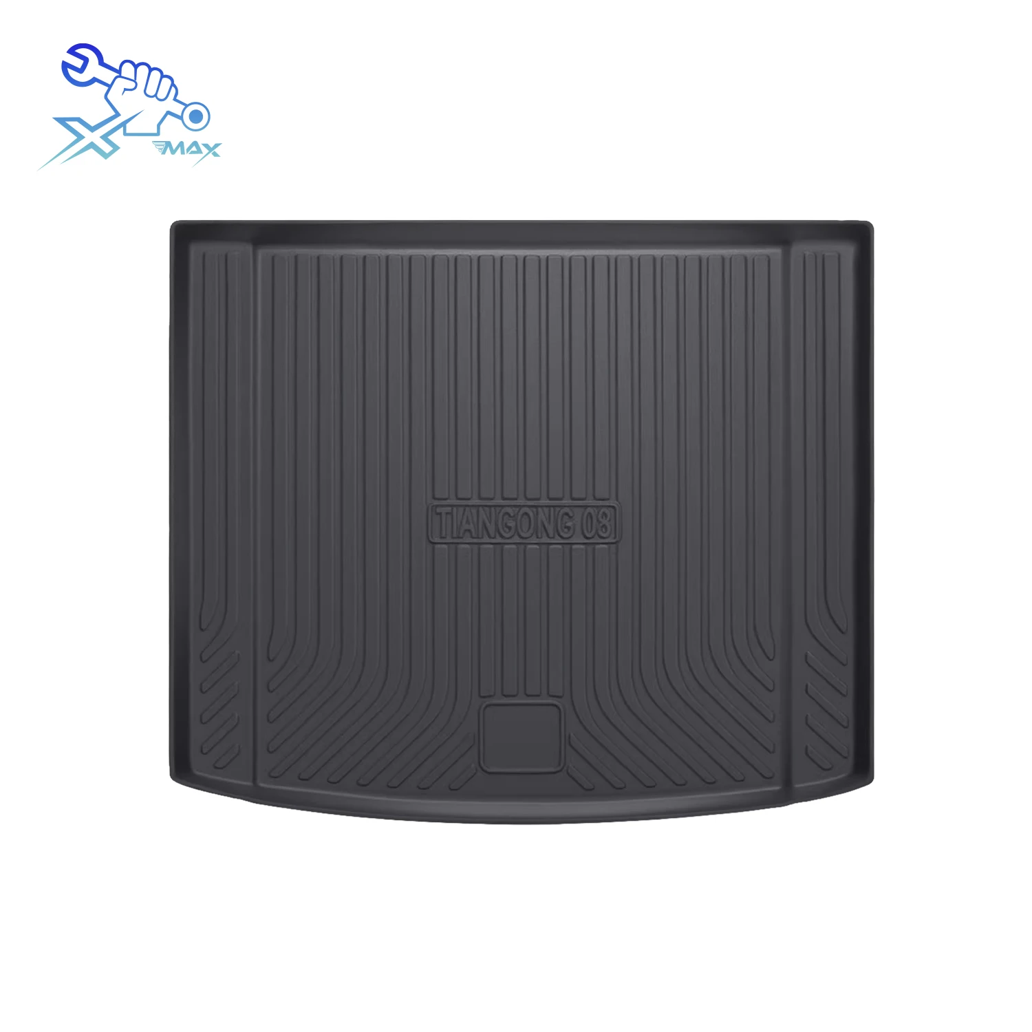 Для Hongqi Tiangong 08 2025: Всесезонный 3D-коврик в багажник из TPE, изготовленный по индивидуальным лазерным измерениям, с идеальной посадкой
