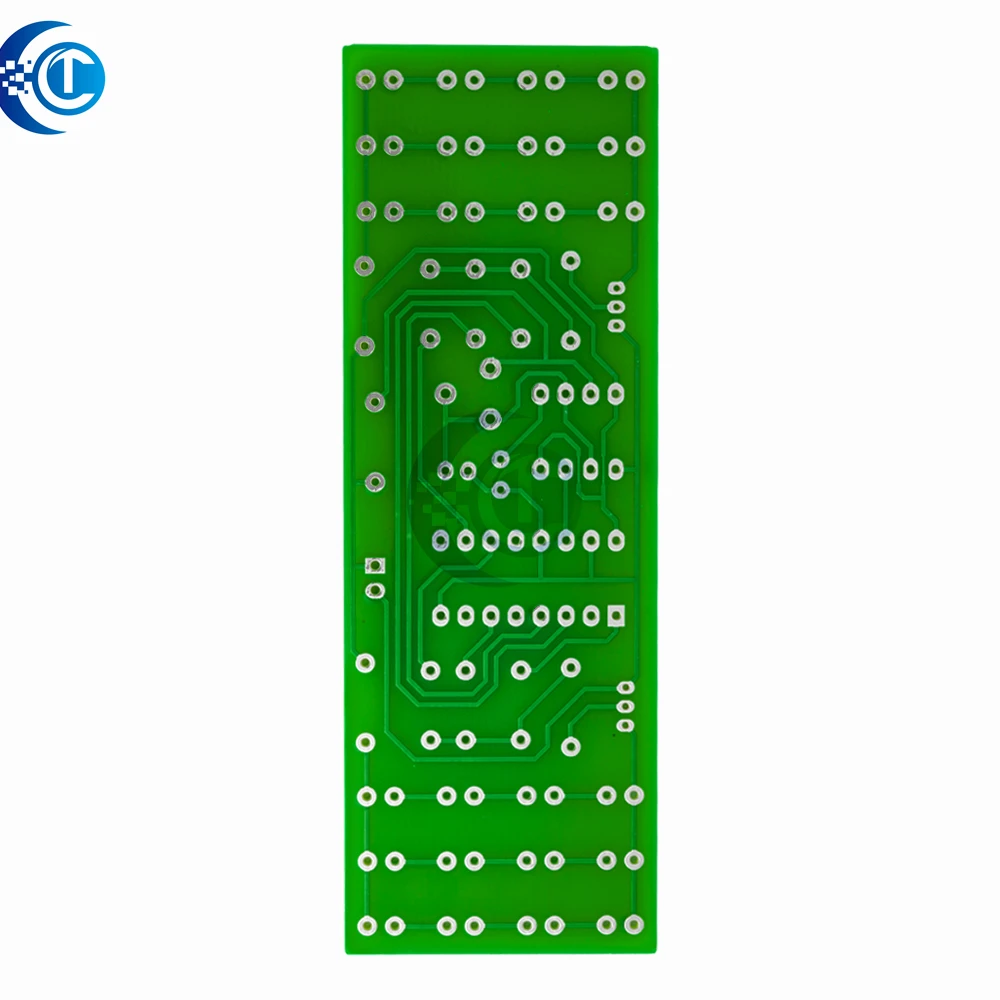 Project 1-Piece Beginner Flashing Light Kit: NE555/CD4017 Chips, Red-Blue LEDs – Electronic Learning Project