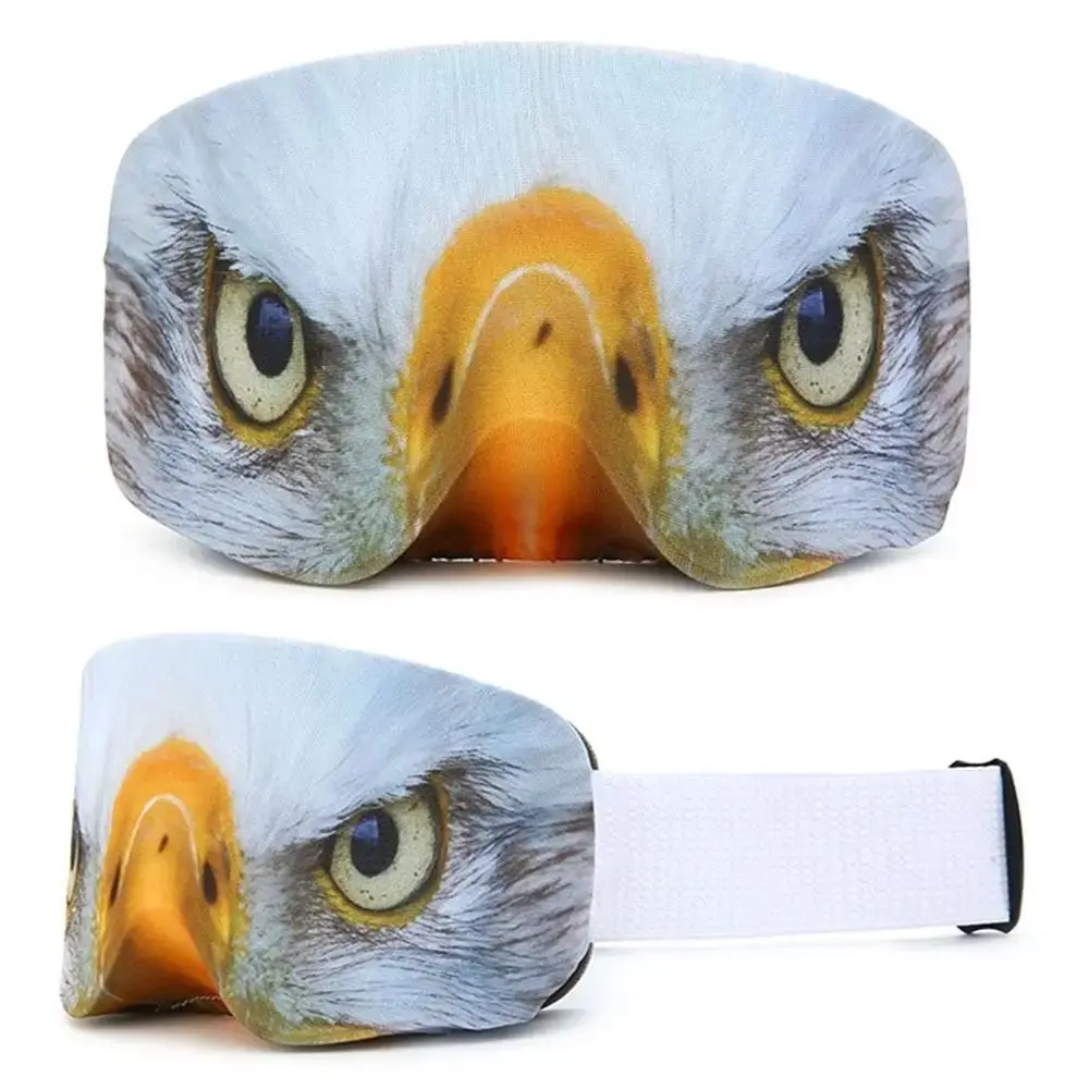 Dust-proof Ski Glasses Cover Protective Gear Scratch-Proof Skiing Eyewear Covers Cool Design Elastic Stretchy