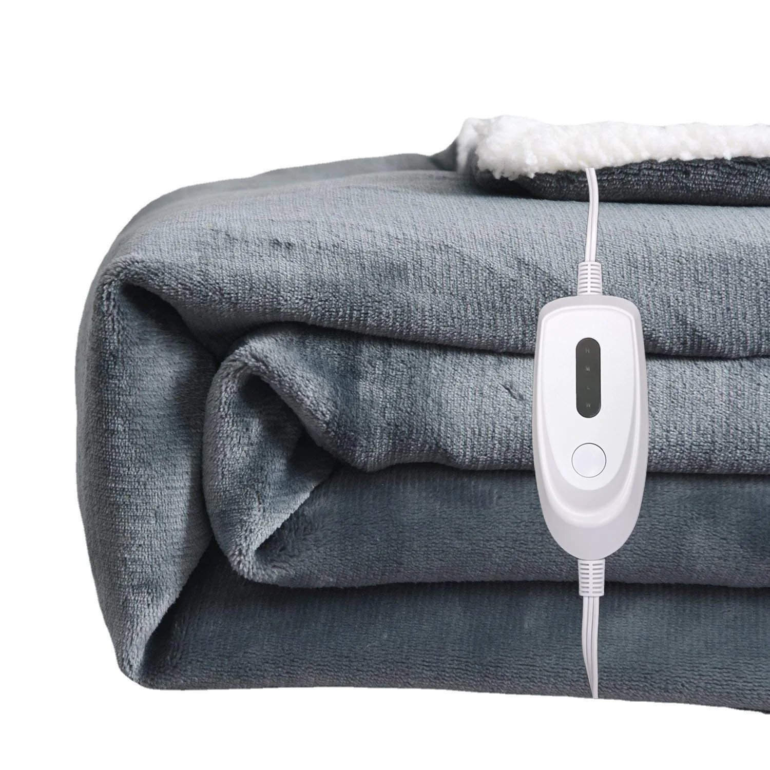 

Graphene electric blanket double 12 hours timing adjustment automatic power off heating blanket machine washable heating blanket