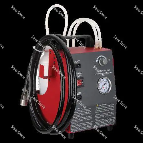 Portable Brake Fluid Changer Adjustable Pressure Pulse Automatic Adjustment Auto Maintenance Tool with 16 Pieces Connector