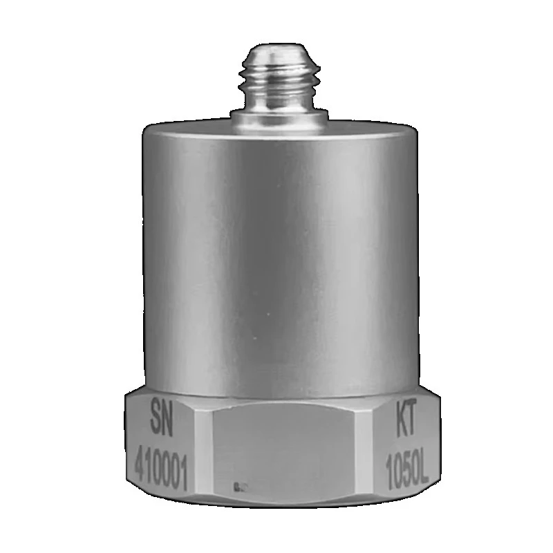Single-axis piezoelectric accelerometer sensor vibration and bridge-type vibration