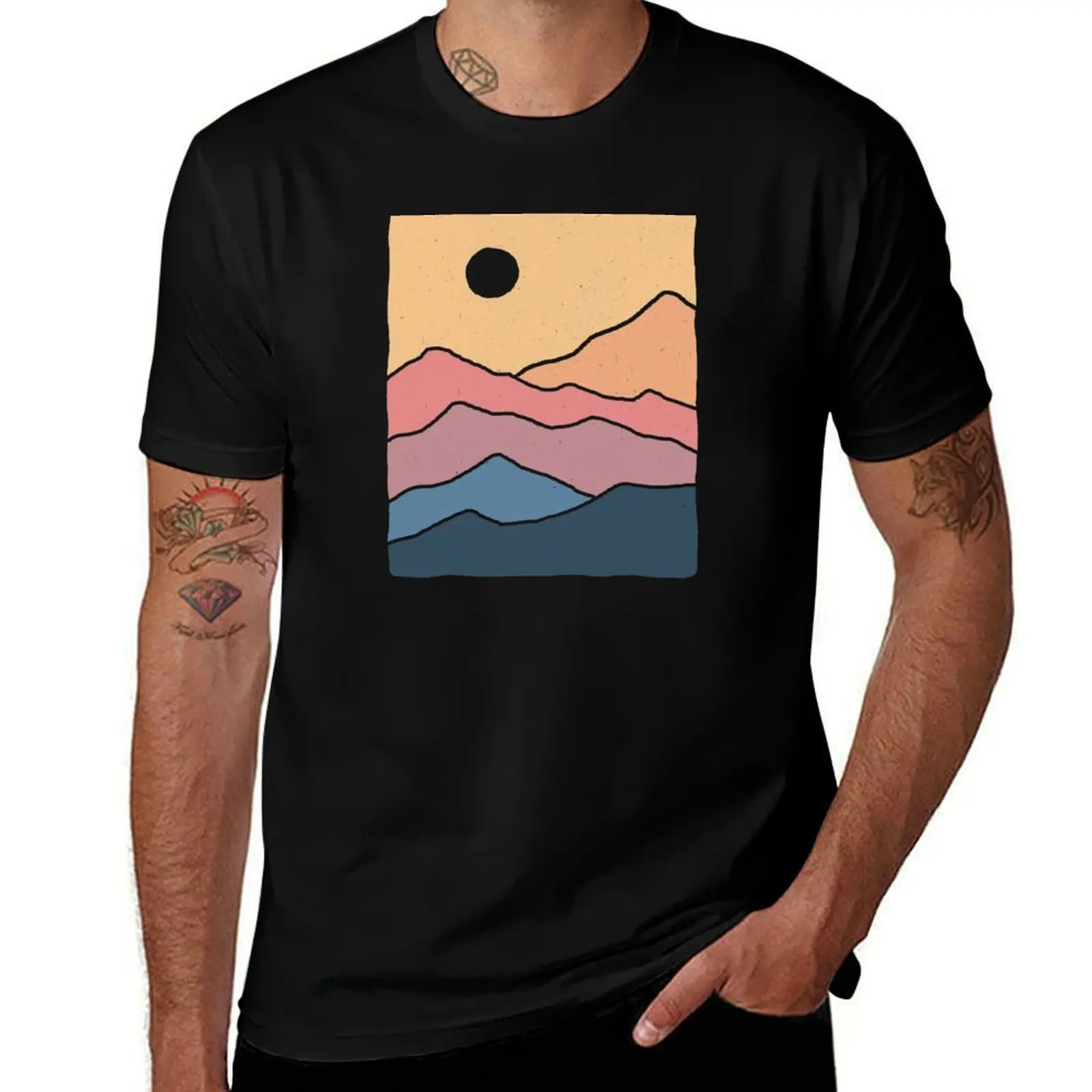 Range of Color T-Shirt Work Casual Loose Fit T-Shirt