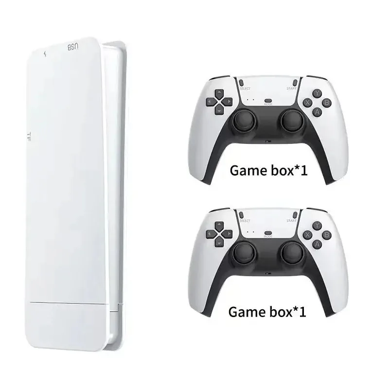 

64G M15 Game Stick Pro Mini TV Handheld Game Console Wireless Gamepads Video Game 20000+ Retro Game for PS1 NES SNES 15+Emulator