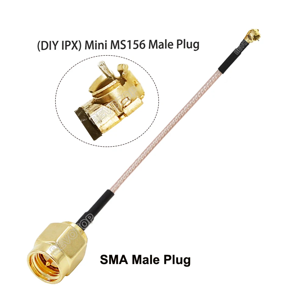 RG178 Cable DIY  Mini MS156 to SMA Male/SMA Female Connector RF Coaxial Pigtail Extension Jumper for LTE Modem Yota LU150