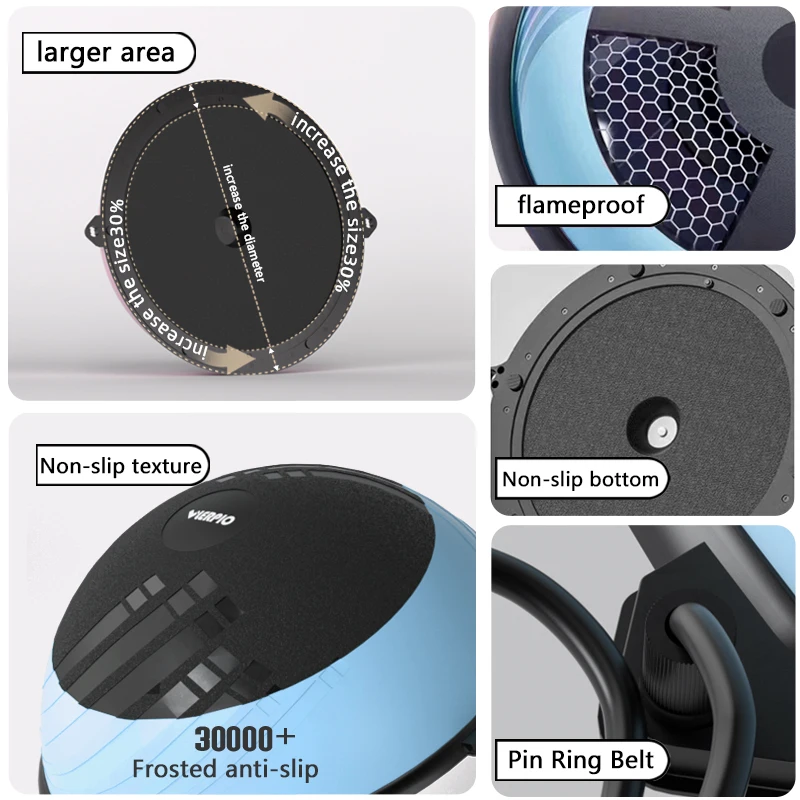 

Новый безопасный и взрывозащищенный пилатес, полумяч для фитнеса, утолщенный мяч для йоги, оборудование для упражнений, специальные балансовые мячи