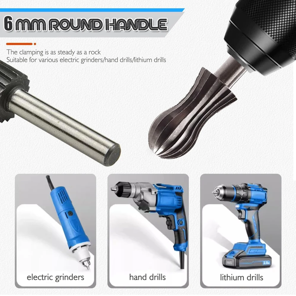Zestaw 6 frezów rotacyjnych z  – Industrial Tools recenzja i cena