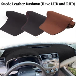 For Toyota Camry XV40 40 2006 - 2011 2010 2009 2008 2007 Suede Leather Dashmat Dashboard Cover Dash Mat Car-styling Accessories