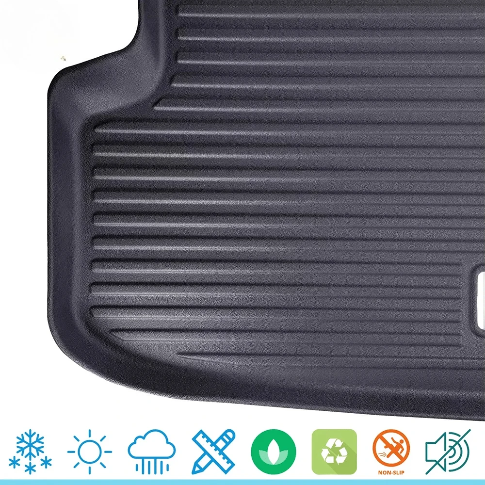 Para Xpeng G6 2023 2024 2025 alfombrillas para maletero forro de carga para todo tipo de clima alfombrillas de carga impermeables de ajuste personalizado alfombrillas interiores de TPE