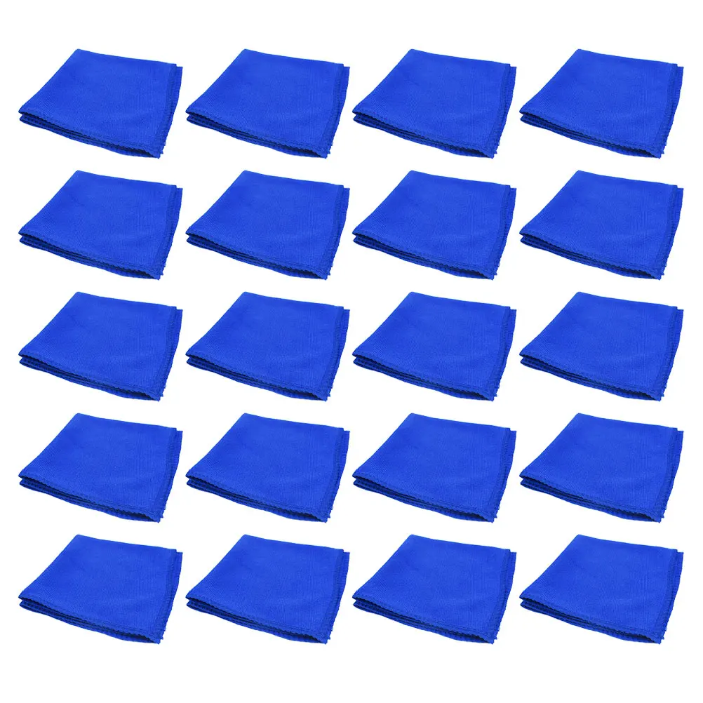 

50 Pcs Wash Towels Waxing Drying Cloths Microfiber Drying Cloths Ultra Absorbent Soft Scratch Free Reusable Home Cleaning