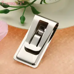 1-4Pcs Metal Stainless Steel Money Clip Cash Clamp Holder Portable Wallet Dollar Card Clip Business Banknote Folder for Men