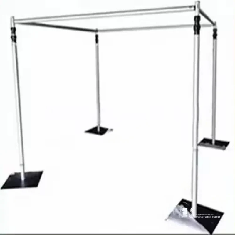 Wedding Decoration Drape Stands Event Aluminum Barop Stand Pipe - Inch Adjustle Freely