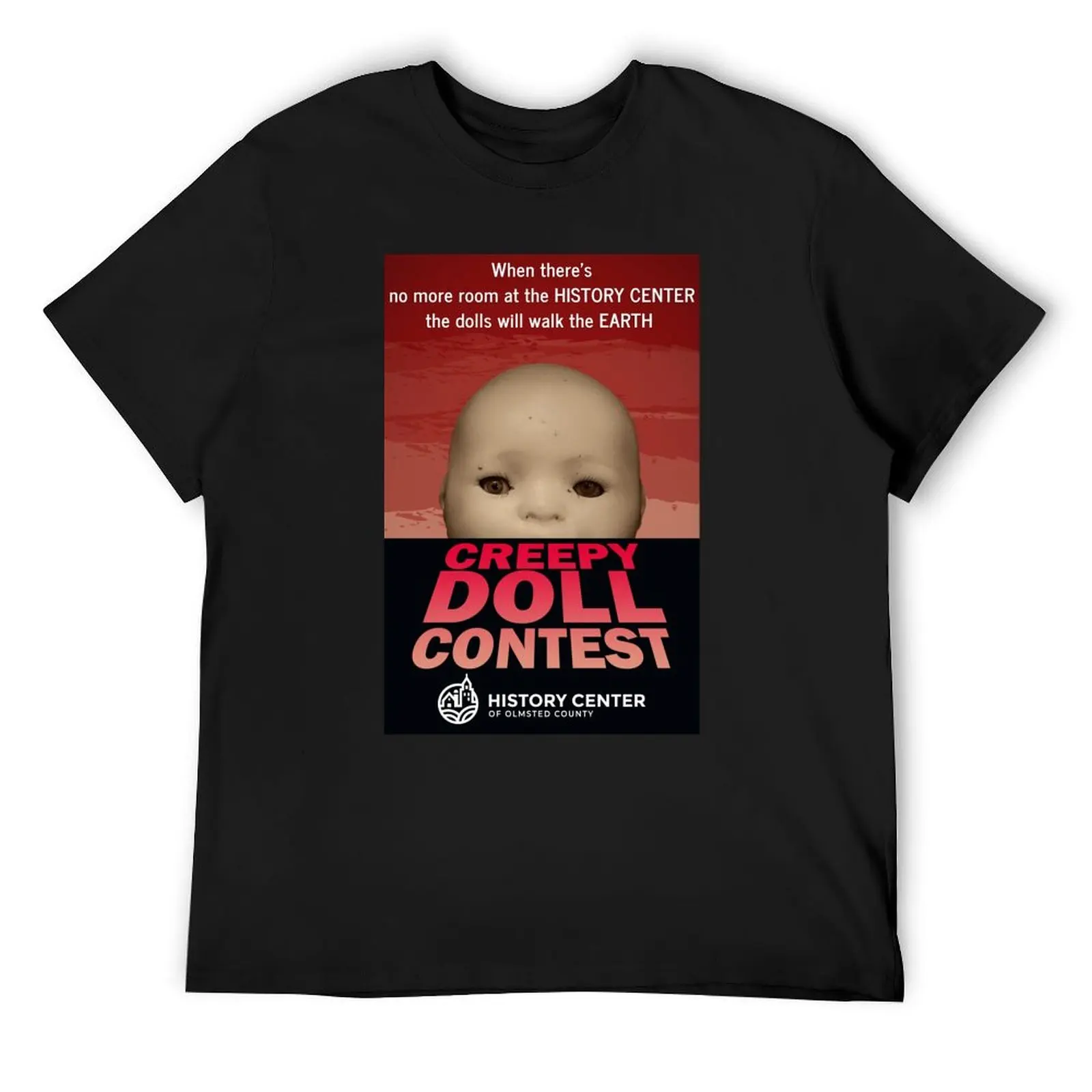 Creepy Doll Cocktail Party 2022 - Rosie T-Shirt sports fans essential t shirt workout shirts for men