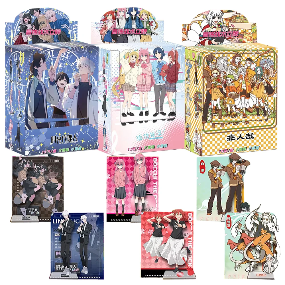 Soporte acrílico periférico japonés nuevos, diseños de doble inserción, adorno de escritorio, juguetes colectivos, regalos de vacaciones para entusiastas del Anime