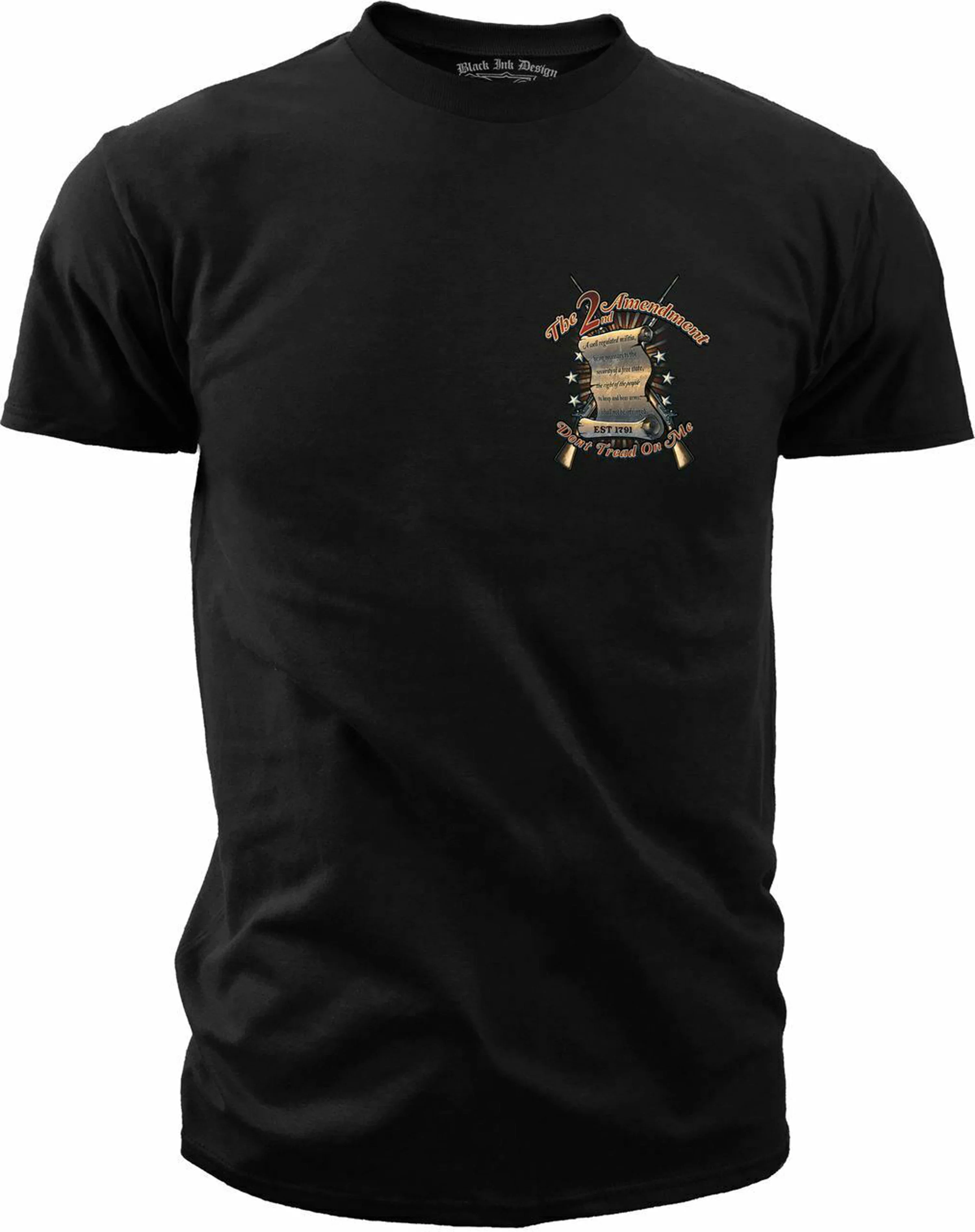 2nd Amendment - Right to Bear Arms - Dont Tread on Me T-Shirt. Summer Cotton Short Sleeve O-Neck Mens T Shirt New S-3XL